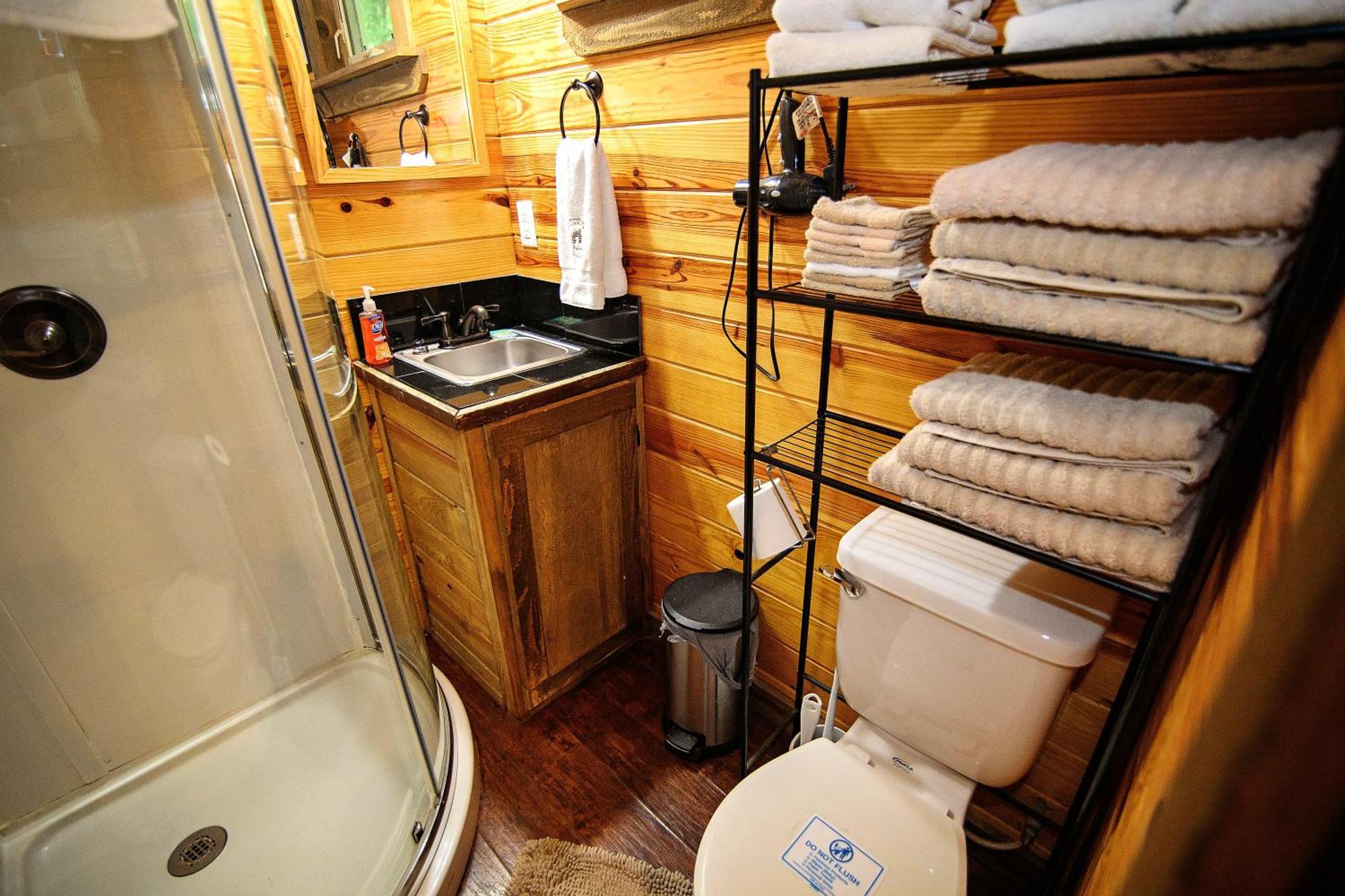 The Codex - Parker Creek Bend Cabins Murfreesboro Exteriér fotografie