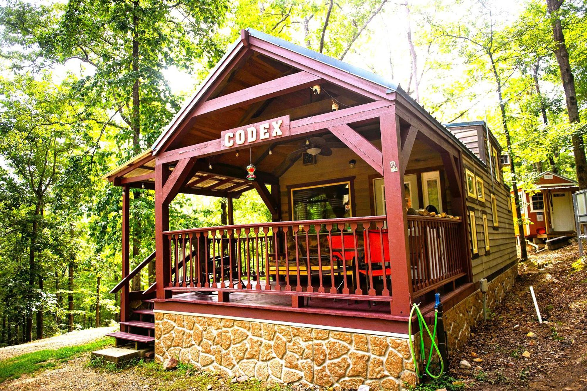 The Codex - Parker Creek Bend Cabins Murfreesboro Exteriér fotografie