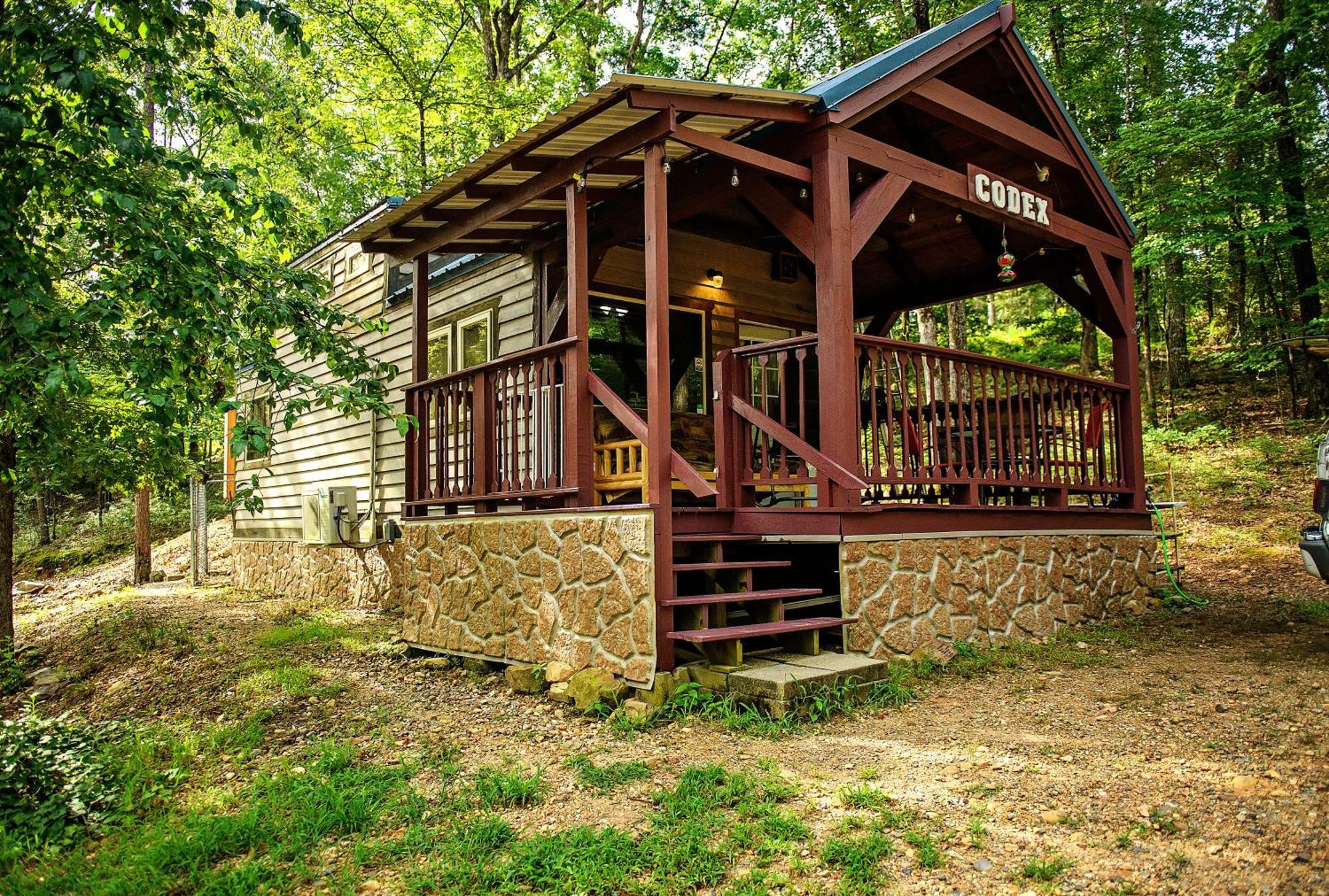 The Codex - Parker Creek Bend Cabins Murfreesboro Exteriér fotografie