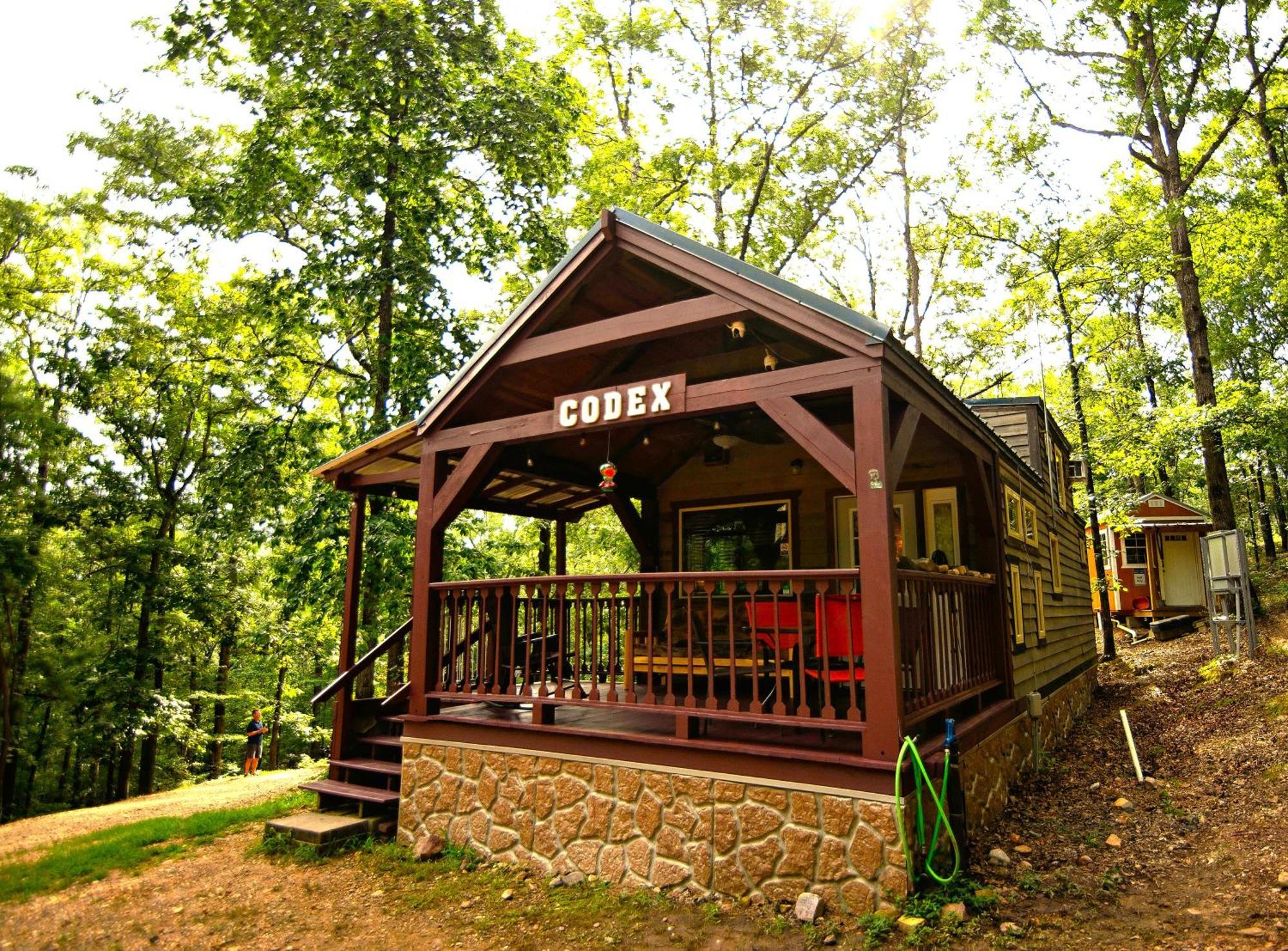 The Codex - Parker Creek Bend Cabins Murfreesboro Exteriér fotografie